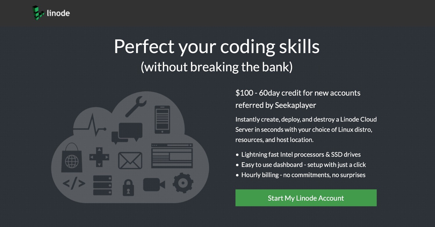 Linode Coupon 100 Free Credit for New Accounts VPS Trial